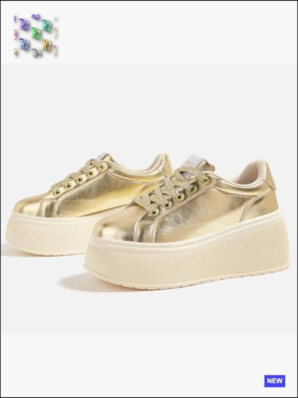 Platform Sneakers Wedge Canvas Casual Retro Walking Shoes Low Top